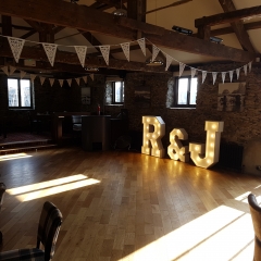 Letter-Lights-at-The-Loft-Plymouth-1