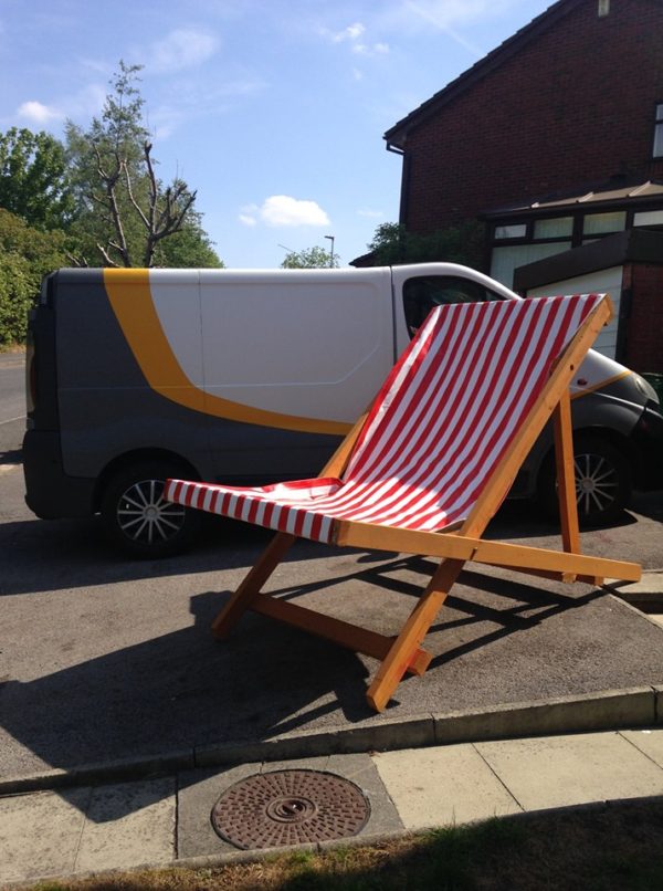 Giant Deck Chairs for Hire