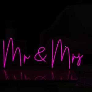 Mr & Mrs Neon Light